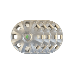 Renault Clio III série Kit 4 enjoliveurs 15"