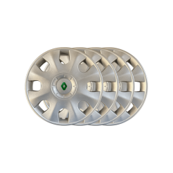 Renault Clio III° serie Kit 4 coppe ruota 15"
