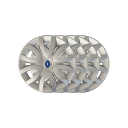 Renault Clio/Megane/Modus/Zoe Kit 4 coppe ruota 15"