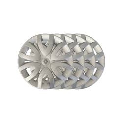 Renault Clio/Megane/Modus/Zoe Kit 4 enjoliveurs 15"