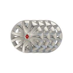 Renault Clio/Megane/Modus/Zoe Kit 4 coppe ruota 15"