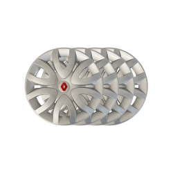 Renault Clio/Megane/Modus/Zoe Kit 4 coppe ruota 15"