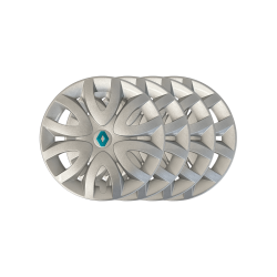 Renault Clio/Megane/Modus/Zoe Kit 4 coppe ruota 15"