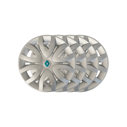 Renault Clio/Megane/Modus/Zoe Kit 4 coppe ruota 15"