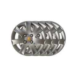 Peugeot 206 Plus/207/Bipper Kit 4 enjoliveurs 14"